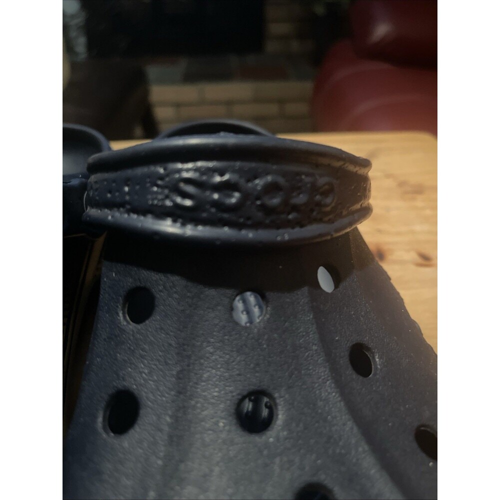 Crocs Baya Unisex Slip-On Clog - Blue Women’s Size 10 Men’s Size 8 - Picture 5 of 14